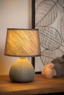 RAMZI Table lamp-Grey-Ø18-1xE14-40W-Cerami. thumbnail