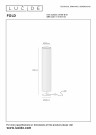 FOLD Floor lamp-White-Ø20-2xE27-40W-Fabric thumbnail