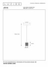 JOVA Pendant light-Matt G.-Ø12-1xE27-60W-Metal thumbnail