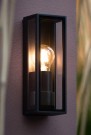 DUKAN Wall light Outd.-Black-1xE27-15W-IP65-Glass thumbnail
