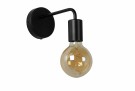 SCOTT Wall light-Black-1xE27-40W-Metal thumbnail