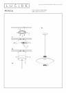 MENGA Pendant light-Smoke .-Ø60-LED Dimm.-18,6W thumbnail