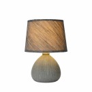 RAMZI Table lamp-Grey-Ø18-1xE14-40W-Cerami. thumbnail