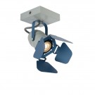 PICTO Ceiling spot. Child-Blue-1xGU10-35W-Metal thumbnail