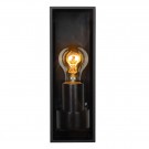 DUKAN Wall light Outd.-Black-1xE27-15W-IP65-Glass thumbnail