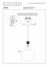 JOVA Pendant light-Matt G.-Ø12-1xE27-60W-Metal thumbnail