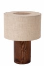 TACHINA Table lamp-Natura.-1xE14-15W-Linen thumbnail