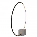 CIRKELIS Table lamp-Black-LED Dimm.-24W-3000K