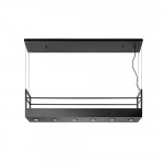 MIRAVELL. Pendant light-Black-6xGU10-35W-Metal