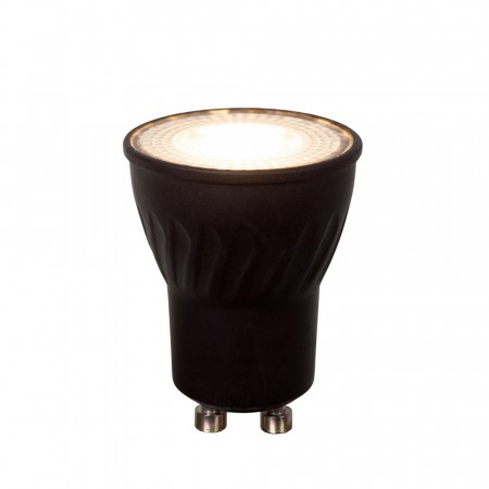 MR11 Led bulb-Black-LED Dimm.-1xGU10-3,8W-2700K