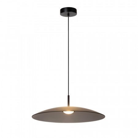 MENGA Pendant light-Smoke .-Ø60-LED Dimm.-18,6W