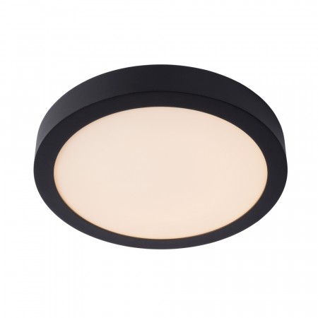 BRICE-LE. Flush ceilin. Bathr.-Black-Ø30-LED Dimm.