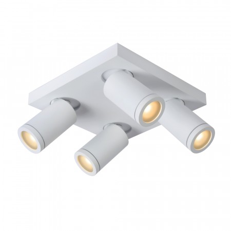 TAYLOR Ceiling spot. Bathr.-White-LED DTW-4xGU10