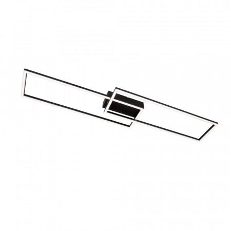 ARIANNE - Flush ceiling light - LED - CCT - 1x23W 2700K/4000K - Black