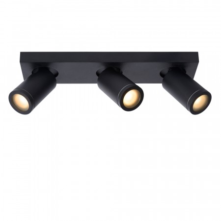 TAYLOR Ceiling spot. Bathr.-Black-LED DTW-3xGU10