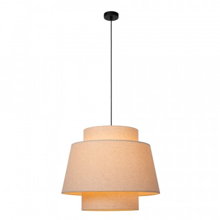 TRIBUTE Pendant light-Cream-Ø60-1xE27-40W-Fabric