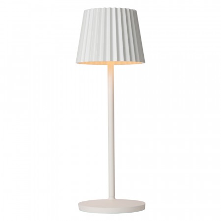 JUSTINE Table lamp Outd.-White-LED Dimm.-2W-2700K