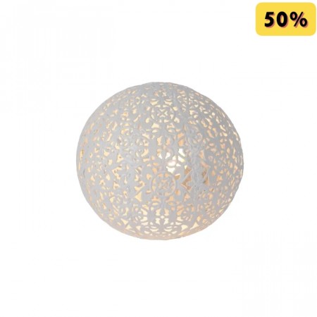 PAOLO Table lamp-White-Ø14,5-1xG9-28W-Metal