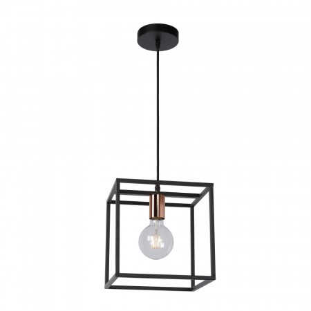 ARTHUR Pendant light-Black-1xE27-60W-Metal