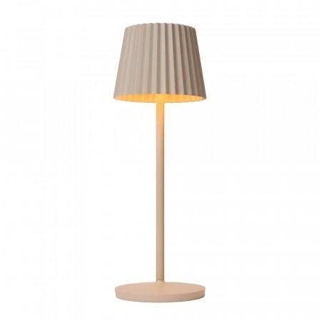 JUSTINE Table lamp Outd.-Cream-LED Dimm.-2W-2700K