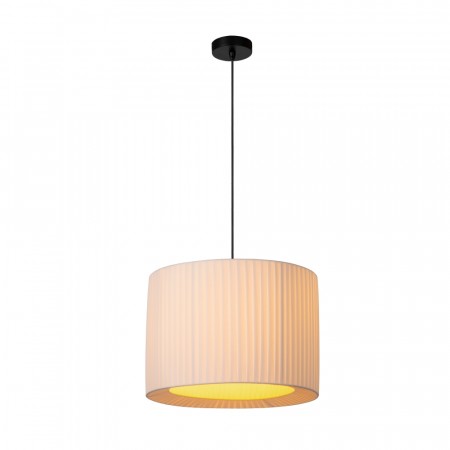 FOLD Pendant light-White-Ø40-1xE27-40W-Fabric