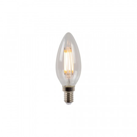 C35 Fil. Bulb-Transp.-LED Dimm.-1xE14-4W-2700K