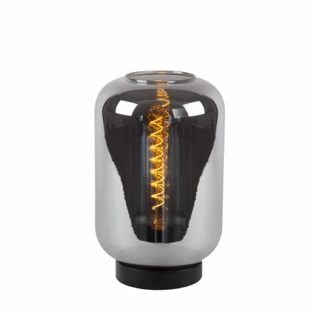 JOANET Table lamp-Smoke .-Ø22-1xE27-40W-Glass