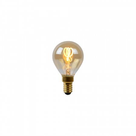 P45 Fil. Bulb-Amber-LED Dimm.-1xE14-3W-2200K