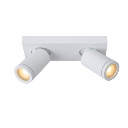 TAYLOR Ceiling spot. Bathr.-White-LED DTW-2xGU10