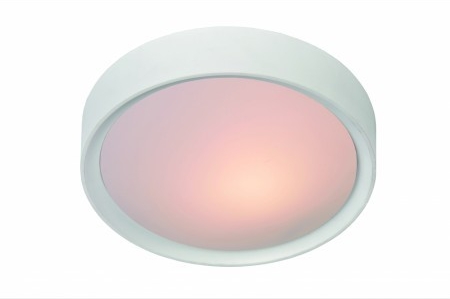 LEX Flush ceilin.-White-Ø33-2xE27-9W-Synthe.